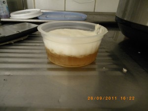 Making transparent soap - removed foam