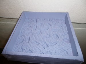 Homemade silicone soap mold