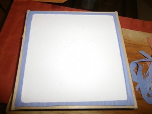 Homemade silicone soap mold - all finished