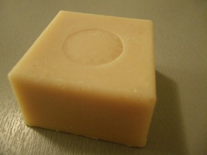Lemon yogurt soap